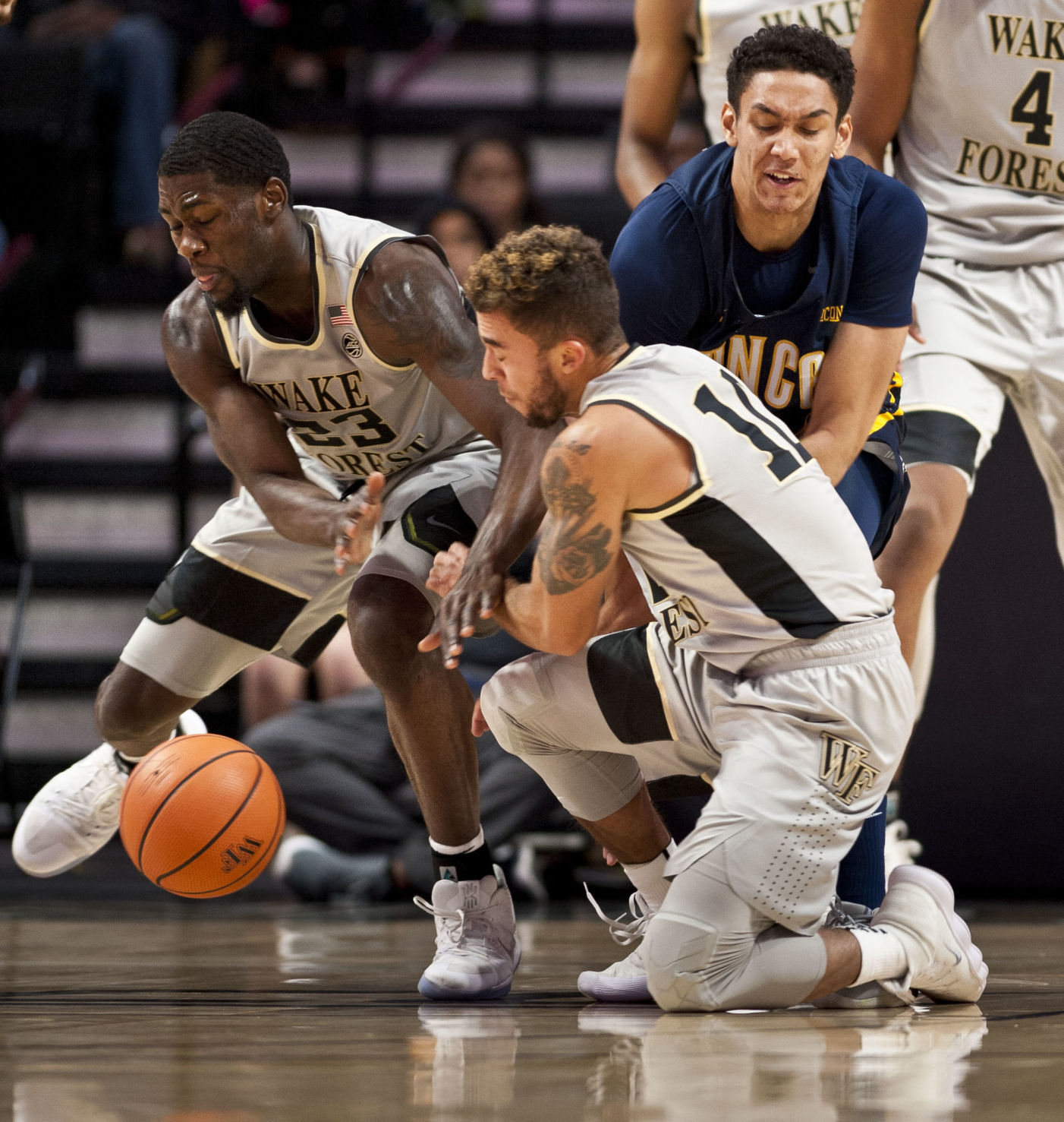 UNC-Greensboro Wake Forest basketball
